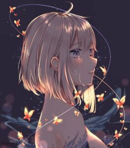 99+ Ảnh Anime Nữ Buồn Khóc Diễn Tả Cảm Xúc Thật Nhất