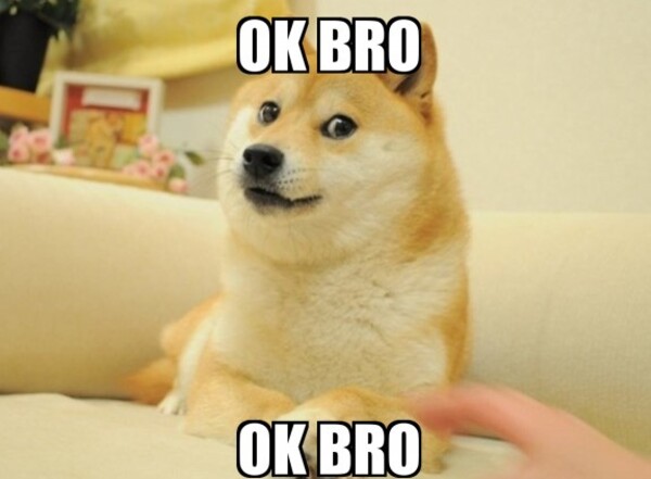 Hình ảnh meme ok, bro cực hài hước dành cho những người thích meme ok