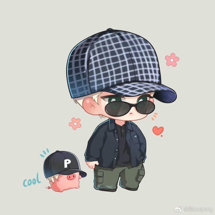 Ảnh chibi nam ngầu lòi, phong cách chất lừ. Tuyệt phẩm ảnh chibi cho các fan.