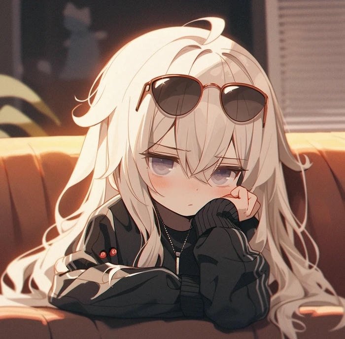 Hình ảnh chibi ngầu với vẻ ngoài cực chất và phong cách