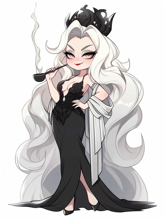 Ảnh chibi ngầu, cô bé chibi với phong cách độc đáo