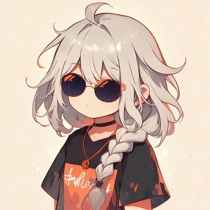 Ảnh chibi ngầu với phong cách lạnh lùng, bí ẩn