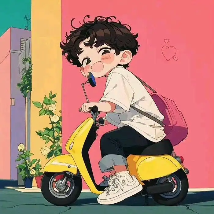 Ảnh chibi nam dễ thương, phong cách anime