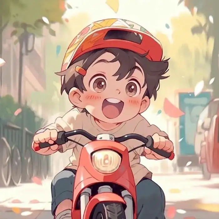 Ảnh chibi nam​ với vẻ ngoài cute, phong cách anime