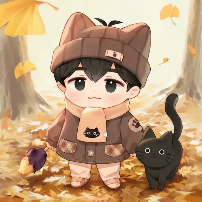 Ảnh chibi nam với phong cách dễ thương và ngộ nghĩnh