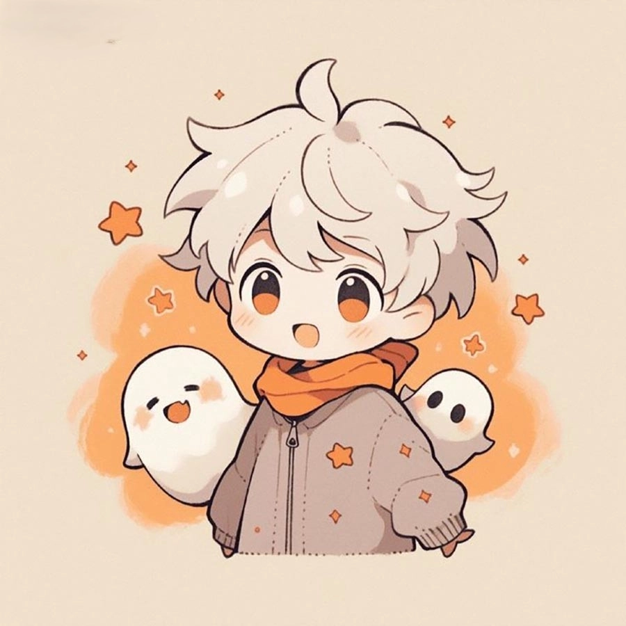 Chàng trai chibi siêu cute với phong cách dễ thương