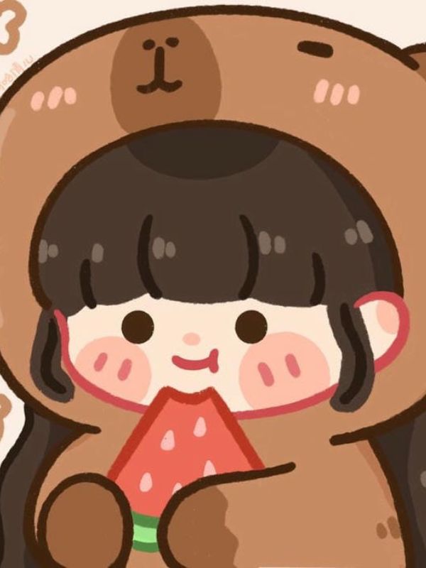 Ảnh chibi cute với phong cách vẽ dễ thương và ngộ nghĩnh