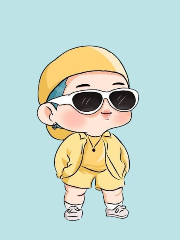 Hình ảnh chibi cute với phong cách dễ thương, màu sắc tươi sáng