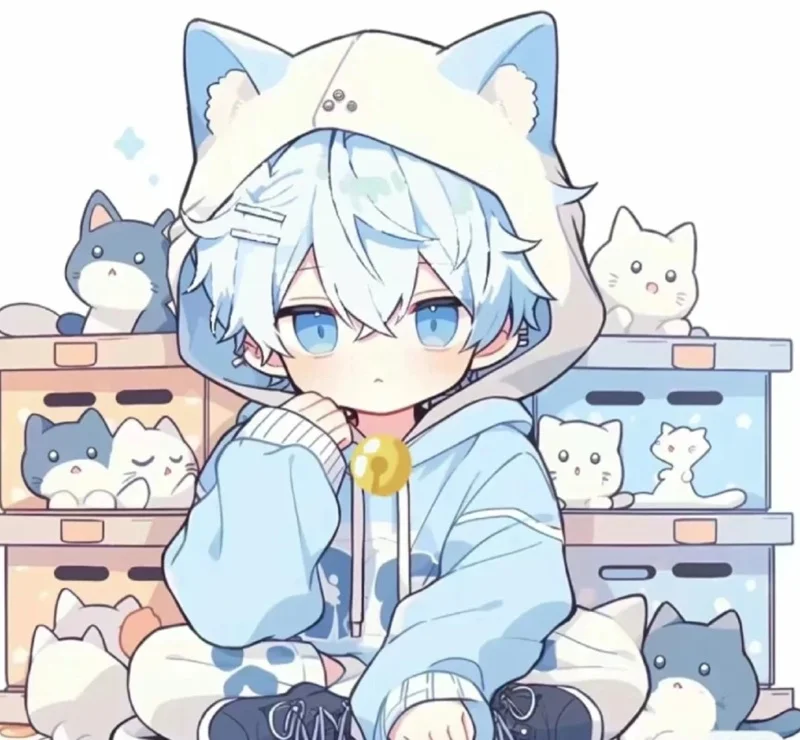 99+ Ảnh Cute Anime Chibi Boy Dễ Thương Lạnh Lùng Làm Avatar