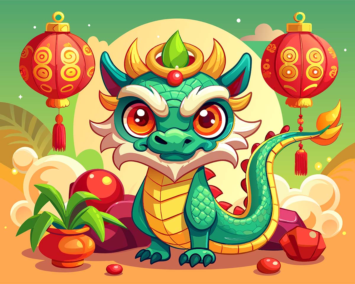 88+ Ảnh Rồng Chibi Cute Dễ Thương Nhất Làm Hình Nền