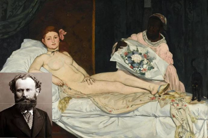 Bức tranh Olympia của Edouard Manet