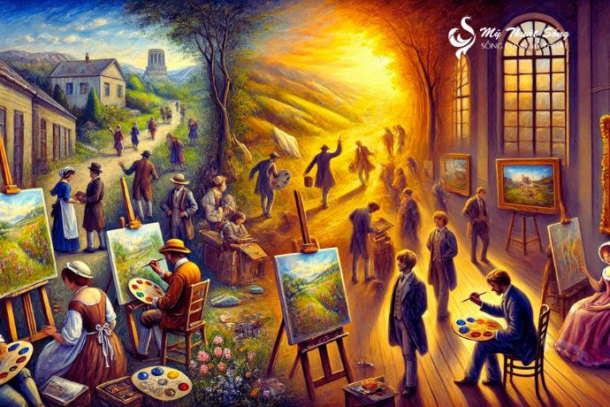 Trường phái hội họa ấn tượng: Khám phá phong trào nghệ thuật