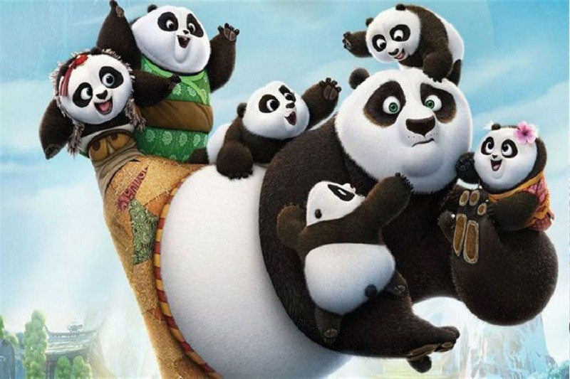 Ảnh gấu trúc 3D chất lượng cao