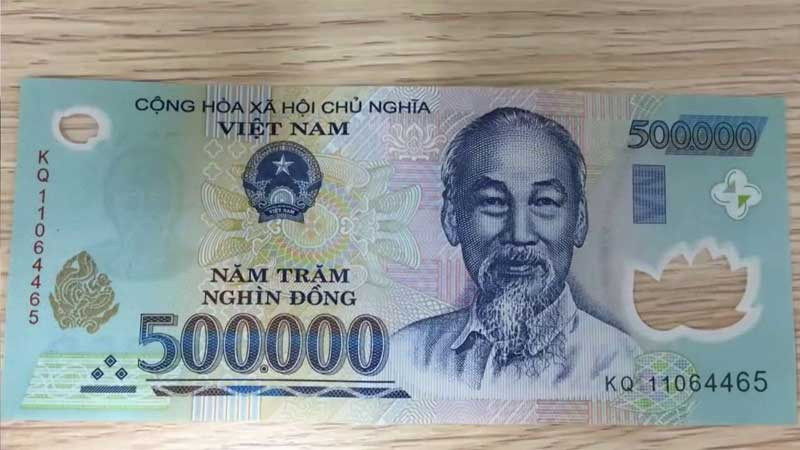 Ứng dụng hình ảnh tiền 500k