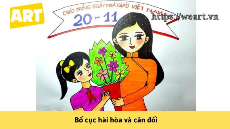 Tuyển Tập Vẽ Tranh 20/11 Lớp 8 Đẹp Nhất Đầy Ý Nghĩa
