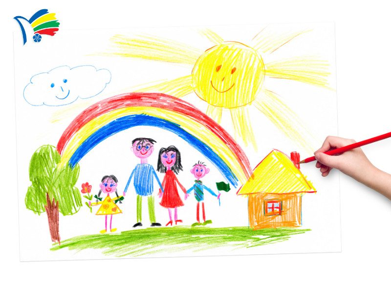 Phác thảo các đường nét cơ bản khi học cách vẽ khuôn mặt người đơn giản