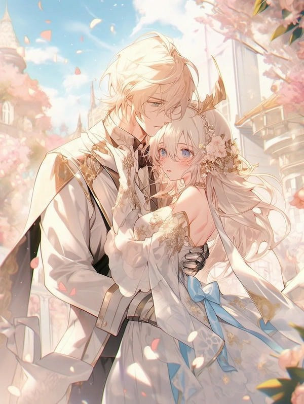 Cặp đôi anime cùng nhau đạp xe