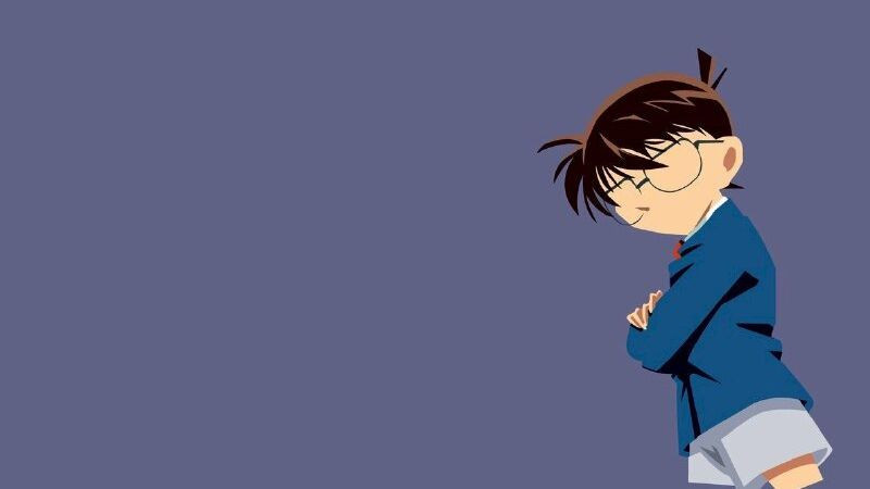 Conan ngầu đang tập trung suy nghĩ phá án