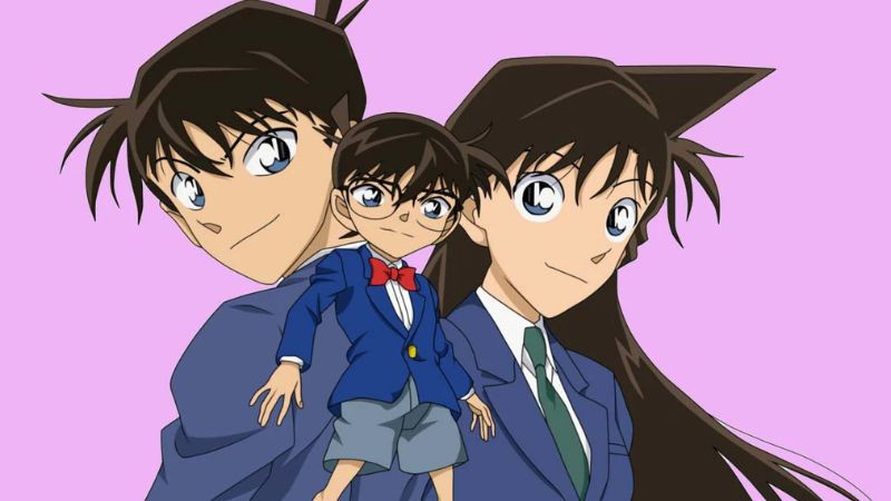 Conan và Ran cùng nhau vượt qua nguy hiểm