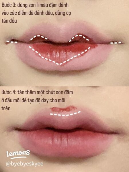 Cung thần Cupid trên môi trên