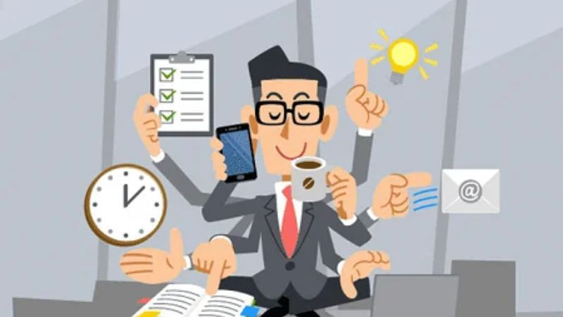 Danh sách công việc và lịch, biểu thị quản lý nhiệm vụ hiệu quả với tips