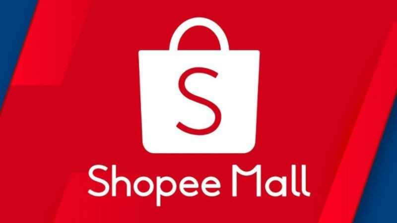 Giao diện và logo nhận diện của Shopee Mall trên ứng dụng di động