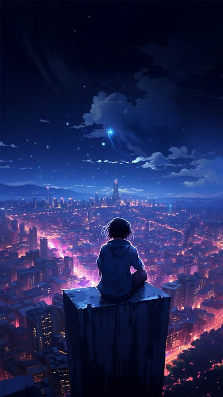 Góc phòng tĩnh lặng với cây xanh và ánh sáng dịu nhẹ mang không khí lofi buồn