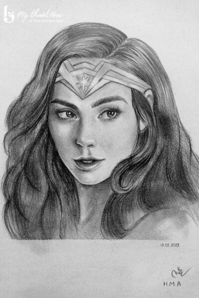 Kỹ thuật hoàn thiện đường nét và chi tiết khi áp dụng cách vẽ cung Kim Ngưu nữ