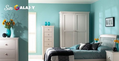 Sơn nhà màu gì cho cảm giác mát mẻ, rộng rãi và thư thái khi nhìn vào