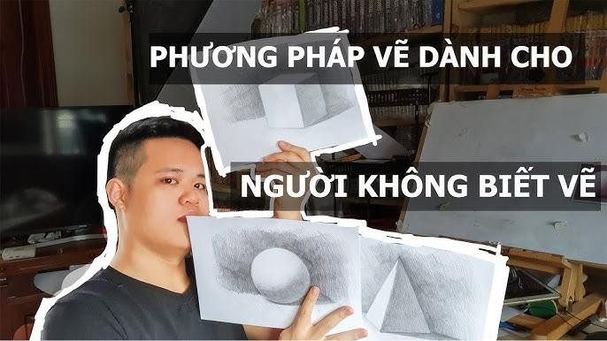 Hướng dẫn phác thảo bố cục cơ bản khi thực hiện cách vẽ chân dung của mẹ