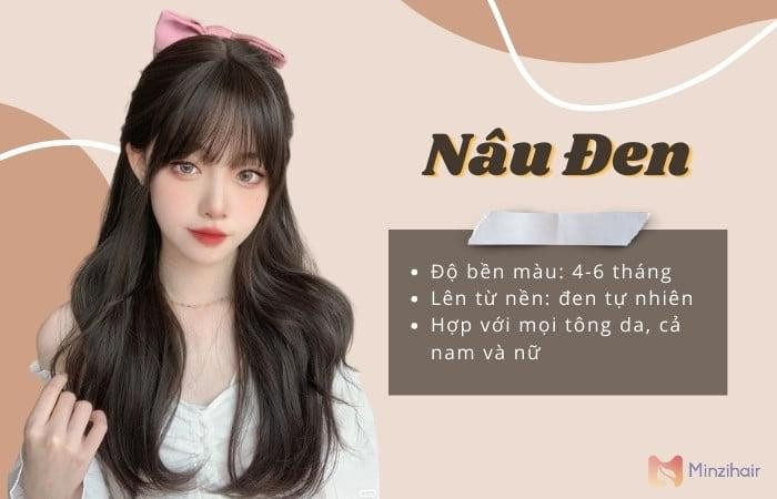 Khám phá các sắc thái màu cà phê khác nhau trong bảng màu sắc.