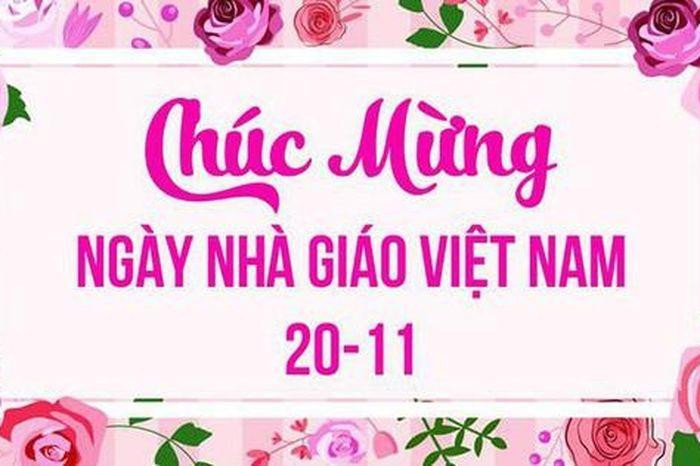 Tranh vẽ 20 11 đẹp nhất hình ảnh bó hoa tươi thắm dâng tặng thầy cô giáo kính yêu