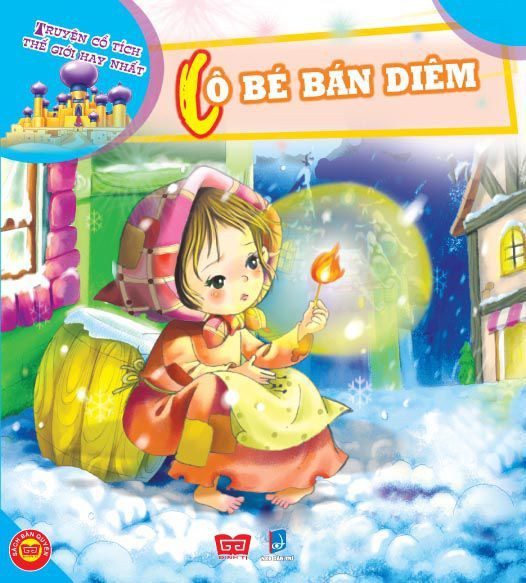 Bức tranh vẽ cô bé bán diêm co ro đêm đông giá rét cùng diêm