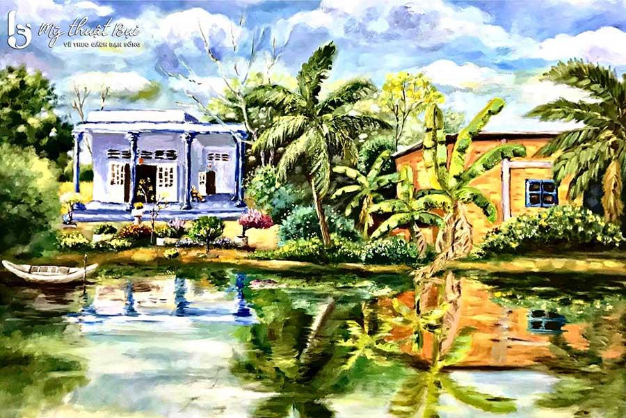 Ý tưởng vẽ tranh phong cảnh núi non hùng vĩ cho trẻ lớp 2 sáng tạo và độc đáo