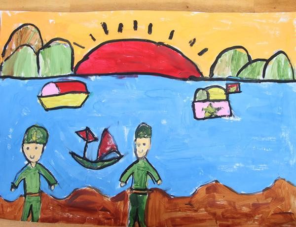 Vẽ tranh về ước mơ của em thể hiện sự sáng tạo và trí tưởng tượng phong phú của trẻ thơ