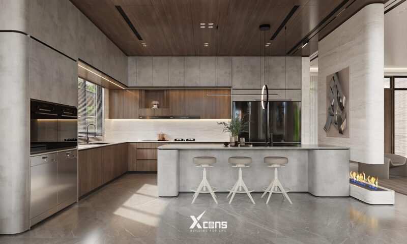 Kết hợp màu xanh dương với màu trắng mang lại cảm giác tươi mát, sạch sẽ và cổ điển trong trang trí.