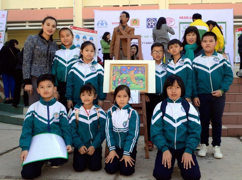 Ý tưởng vẽ tranh về an toàn giao thông cho học sinh tiểu học với thông điệp ý nghĩa về việc tuân thủ luật lệ