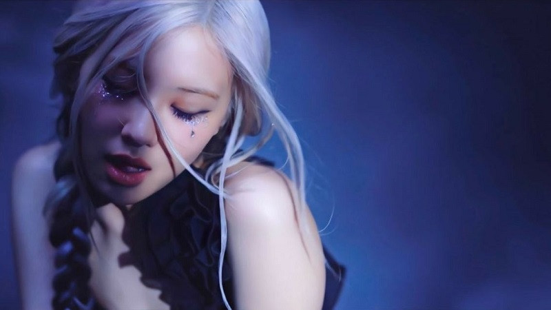 Ảnh Rose Blackpink cool ngầu trên sân khấu