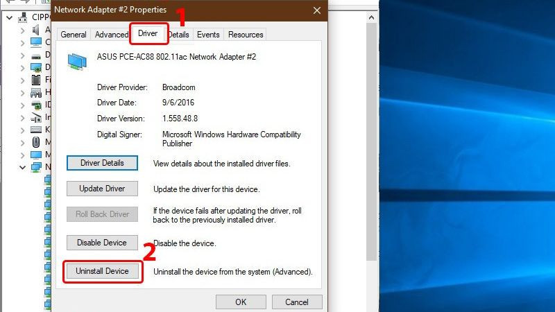 Danh sách các driver bị ẩn hoặc không hoạt động trong Device Manager