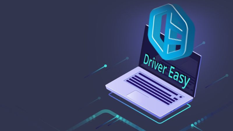 Giao diện phần mềm Driver Easy hỗ trợ cập nhật driver tự động
