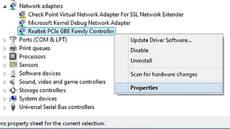 Hướng dẫn mở Device Manager kiểm tra tình trạng driver
